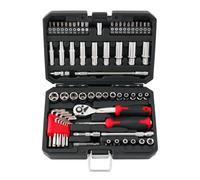 de 67 clés à douille à cliquet - Outil de réparation portable avec étui | Kit de clés à douille pour techniciens, bricoleurs, assemblage de meubles, entretien des appareils ménagers