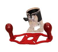 de base de routage de chanfrein avec paire de boutons, B | de en alliage d ' aluminium avec ouverture centrale et disposition des fentes pour les projets de
