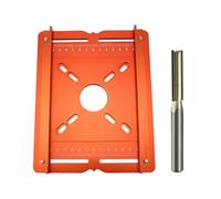 de base de travail de garniture avec, Set | Panneau de guidage en alliage d ' aluminium avec échelle gravée pour les travaux de coupe de fentes en bois et la