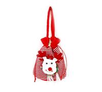 de bonbons de Noël, pochette de rangement pour cadeaux imprimés de dessins animés, étui de rangement avec cordon de serrage pour stocker des friandises et des chocolats, sacs de bonbons