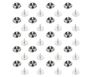 de broche en métal pour Badges, 20 pièces, résistant à la, conceptions robustes, idéal pour les activités d ' équipe, les événements de groupe, Installation facile