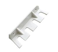 de buse de tuyau d ' arrosage, à 4, White | Organisateur utilitaire pour mur de station d ' arrosage de garage, utilisation longue durée, stockage et accès