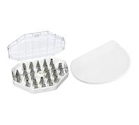 DE BUYER -2114.20 -coffrets 26 douilles inox+adaptateur & 4858.00N -raclette coupe pate ronde polyethylene