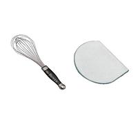 DE BUYER -2610.25 -fouet professionnel fils inox goma 25cm & 4858.00N -raclette coupe pate ronde polyethylene