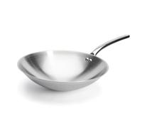 Wok Inox 18/10 fond sphérique de Buyer D36 cm