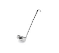 DE BUYER -3136.08 -louchette a pizza fond plat inox 145ml, Argenté.