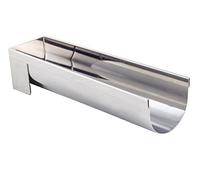 De Buyer - Gouttière à bûches ronde 3206.30 Inox 30 x 8 cm Argenté