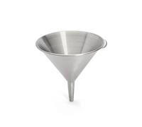 DE BUYER -3356.12N -entonnoir inox sans filtre ø 12cm, Silver | Durable et résistant, en inox pour une utilisation facile et hygiènique au quotidien