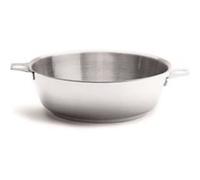 De Buyer – Sauteuse bombée Milady – Inox Ø 24 cm – Poignée amovible Twisty – Argent