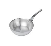 DE BUYER -3736.24 -sauteuse bombee affinity ø 24 cm | Fabriqué en France - Montée Rapide en Température, Inox 18/10, Tous Feux + Four, Finition Poli Brillant