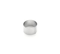 DE BUYER -3939.06 -cercle rond collect.petit gateau ø65, Argenté | Pour les entremets, les formages à froid et les desserts au design original