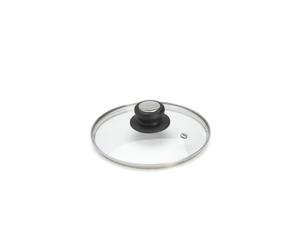 DE BUYER -4112.18 -couvercle verre bouton bak./inox ø 18cm