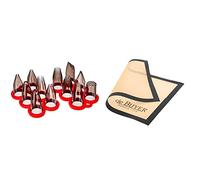 DE BUYER -4150.04 -coffret mix : 12 douilles tritan et support & 4938.40 Tapis Airmat Siliconé Aéré 40 x 30 cm