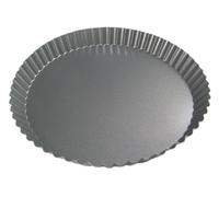 De Buyer - Moule à mini tartelette fixe 4703.10 - Acier antiadhésif Ø10 cm Gris