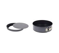 DE BUYER -4706.24 -tarte cannelee droite demontable ø24 & 4844.24 -moule a manque demontable a/a ø24