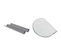 DE BUYER -4713.02 -plaque a 2 baguettes & 4858.00N -raclette coupe pate ronde polyethylene