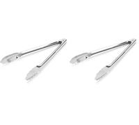 DE BUYER -4788.24N -Pince cafet./viennoiseries PM 24cminox en Acier Inoxydable,Longueur 24 cm, Argent (Lot de 2)
