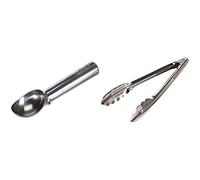 DE BUYER -4815.00N -cuillere portionneuse a glace & 4788.24N -pince cafet./viennoiseries pm 24cminox