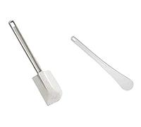 DE BUYER -4891.24N -spatule Maryse Patisserie L.25 cm & 4745.30 -spatule Blanche en polyglass l. 30cm