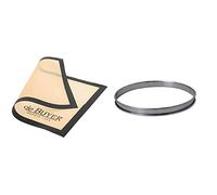 DE BUYER 4938.40 Tapis Airmat Siliconé Aéré 40 x 30 cm & 3093.22 -Cercle a Tarte INOX perfore ht2 ø22 cm