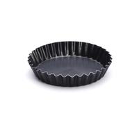 DE BUYER -5356.14 -tourtiere hte cannelee tole bleue 14cm
