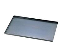 "De Buyer - 5362.60 - Plaque bord droit en tôle d'acier - L 60cm / l 40cm / h 2cm"