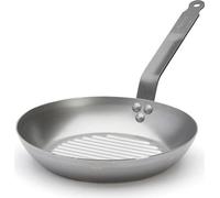 De Buyer 5530.26 - Poêle à griller ronde en fer