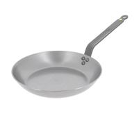 De Buyer 5610.26 Mineral B Element Poêle Ronde 26 cm Acier Inoxydable Argent