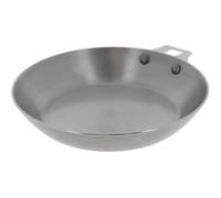De Buyer Poêle à frire Mineral B 5630.24 – Acier Ø24 cm, cire d'abeille, queue amovible, induction