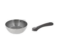 DE BUYER -5634.24 -poele paysanne mineral b elt amovible 24 & 8359.00 Queue Amovible Bakélite 'Toucher Velours' Noire