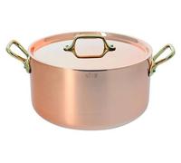 Marmite INOCUIVRE 20 cm, 3,5 l, avec anses en bronze, cuivre, de Buyer