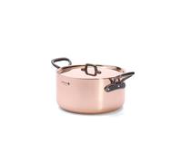 De Buyer – Casserole à sauce 6466.24 – 5,4 L – Ronde Cuivre