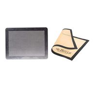 DE BUYER -7368.40 -plaque alu perforee plate 40x30cm & 4938.40 Tapis Airmat Siliconé Aéré 40 x 30 cm