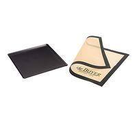 DE BUYER -8161.35 -plaque patissiere chocalu 353x325cm & 4938.40 Tapis Airmat Siliconé Aéré 40 x 30 cm