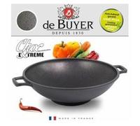 De Buyer Wok CHOC RESTO EXTREME – antiadhésif aluminium – 32 cm