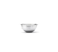 De Buyer - Bassine demi-sphérique "Cul-de-Poule" en inox avec fond en silicone - Diamètre 16 cm -, Argent