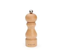 De Buyer Salière et poivrière Rumba céramique 14 cm Hêtre-clair