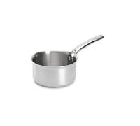 De Buyer - Casserole en inox 3 couches ALCHIMY - 16 cm | Fabriquée en France, Maîtrise de la Cuisson, Inox 18/10, Tous Feux + Four, Finition Poli Brossé