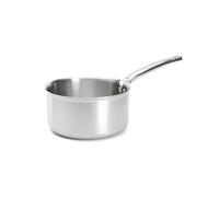 De Buyer - Casserole en inox 3 couches ALCHIMY - 20 cm - Fabriquée en France, Maîtrise de la Cuisson, Inox 18/10, Tous Feux + Four, Finition Poli Brossé