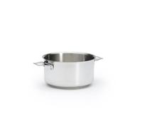 De Buyer - Casserole en inox MILADY TWISTY amovible - Diamètre 16 cm -, Gris