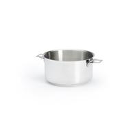 De Buyer - Casserole en inox MILADY TWISTY amovible - Diamètre 18 cm -, Gris