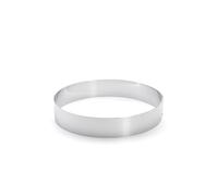 Cadre de cuisson rond 24 x 4,5 cm, acier inoxidable, de Buyer