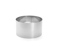 DE BUYER - Cercle à Pain Surprise, Wedding Cake, Panettone - 24 x 14 cm | haut et rond en inox, Fabriqué en France, Cercle Parfait pour Réaliser des Pains et Gâteaux Hauts, Disponibles de 8 à 24 cm