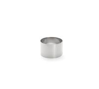DE BUYER - Cercle à Pain Surprise, Wedding Cake, Panettone - 8 x 6 cm | haut et rond en inox, Fabriqué en France, Cercle Parfait pour Réaliser des Pains et Gâteaux Hauts, Disponibles de 8 à 24 cm