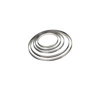 DE BUYER Cercle a Tarte - INOX - Diametre : 18 cm - Hauteur : 2 cm