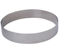 Cercle à pâtisserie, mousse & entremets rond en inox ø 8 cm hauteur 4,5 cm