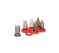 DE BUYER - Coffret STARTER : 6 douilles en tritan avec support | 16,5 x 8,5 x 7 cm