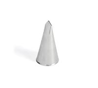 DE BUYER - Douille à Feuille en INOX - Diamètre 3 cm - en INOX, Idéale pour Décorer, Garnir et Remplir, Soudure pour Hygiène Parfaite, s'adapte aux Poches Pâtissières