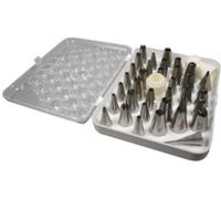 De Buyer - Douille À Pâtisserie Coffrets Inox Et Adaptateurs 2114.10