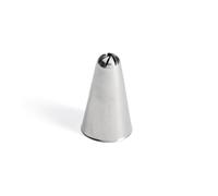 DE BUYER - Douille à Rose en INOX - Diamètre 8 mm - en INOX, Idéale pour Décorer, Garnir et Remplir, Soudure pour Hygiène Parfaite, s'adapte aux Poches Pâtissières